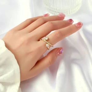elegant-gold-copper-diamond-polished-finish-ring